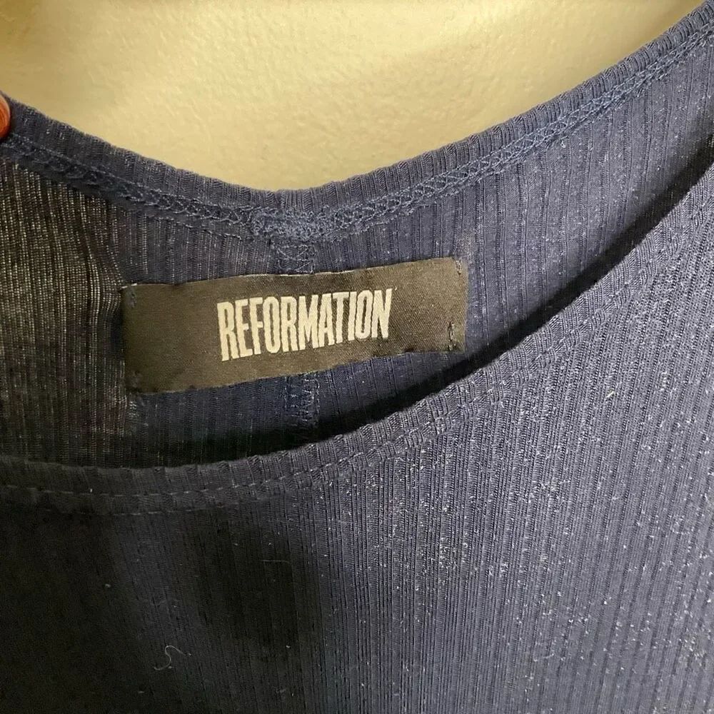 Reformation Ribbed Tunic Tank - Picture 3 of 6